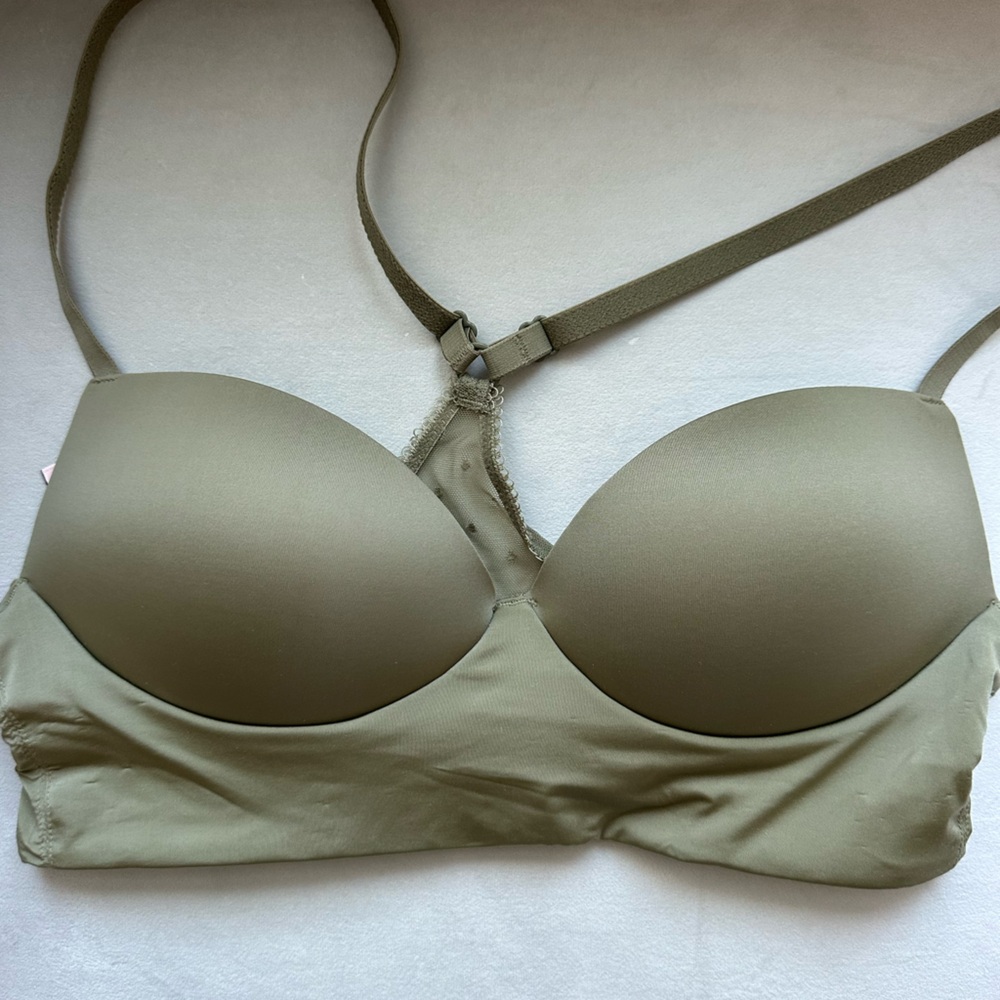 Victoria’s Secret Bra Bralettes Green Size Small NWT Racerback
